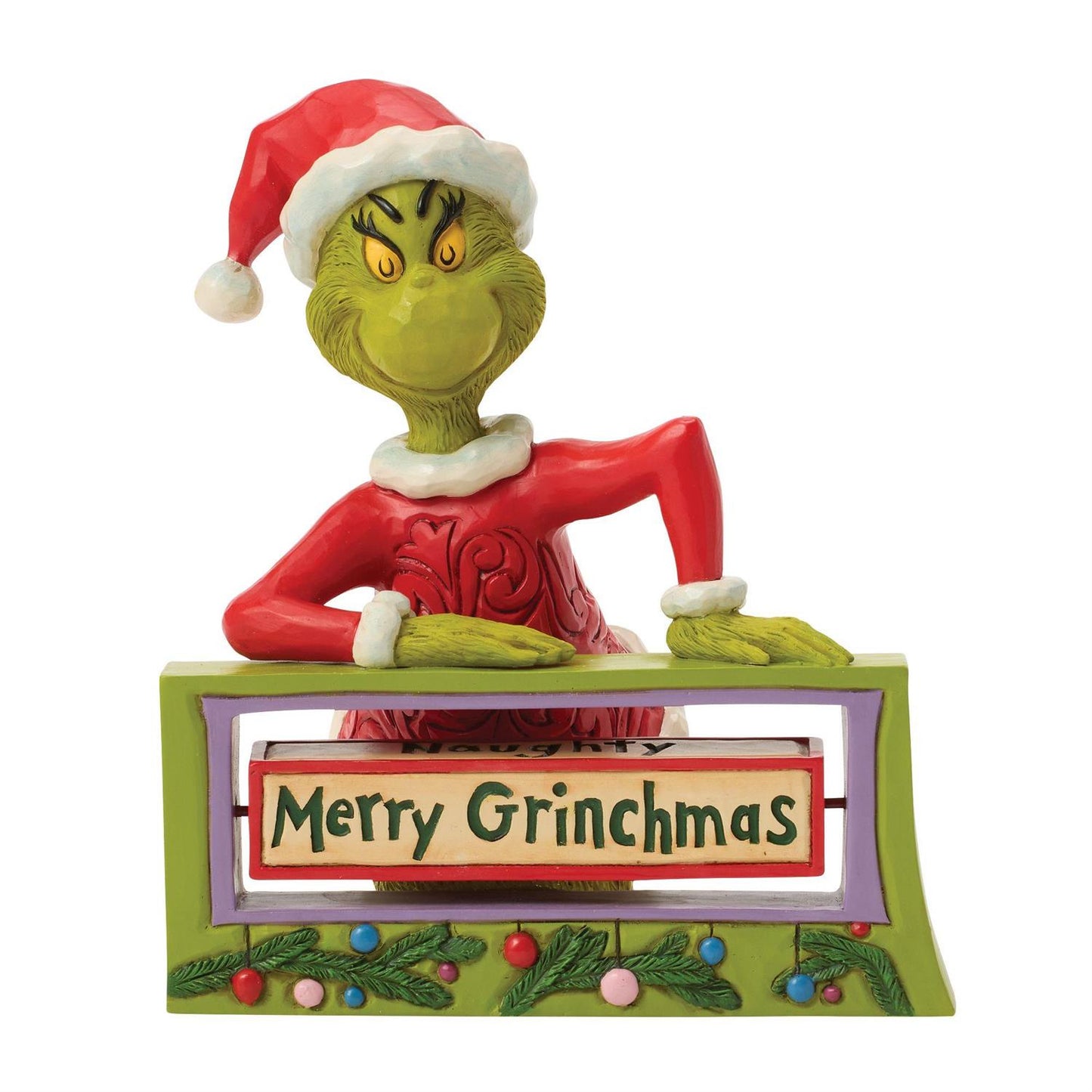Grinch with Rotating Messages