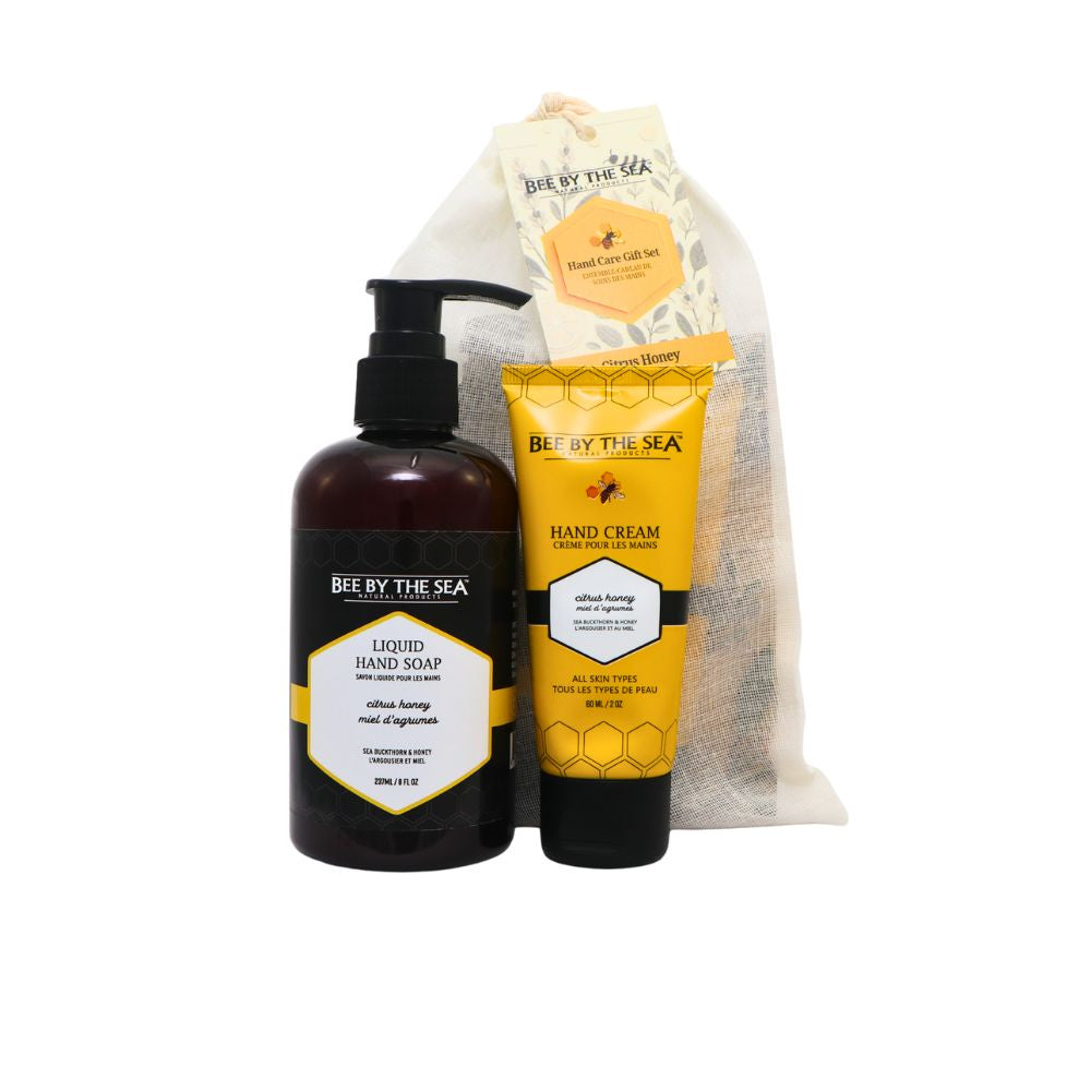 Bee By The Sea Hand Care Gift Set – Citrus & Honey
