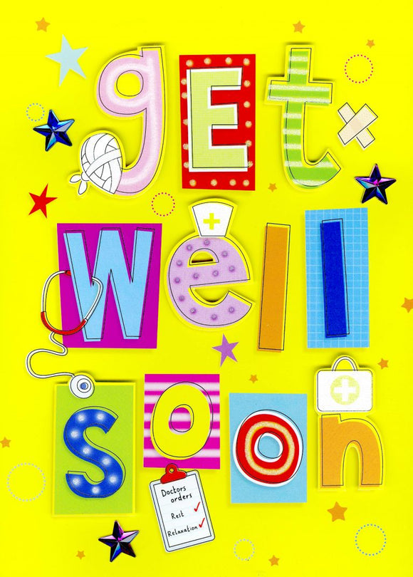 Get Well Soon Giant Card