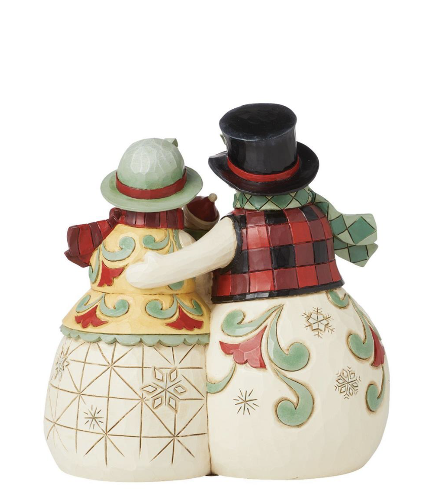 Highland Glen Snowman Family Figurine