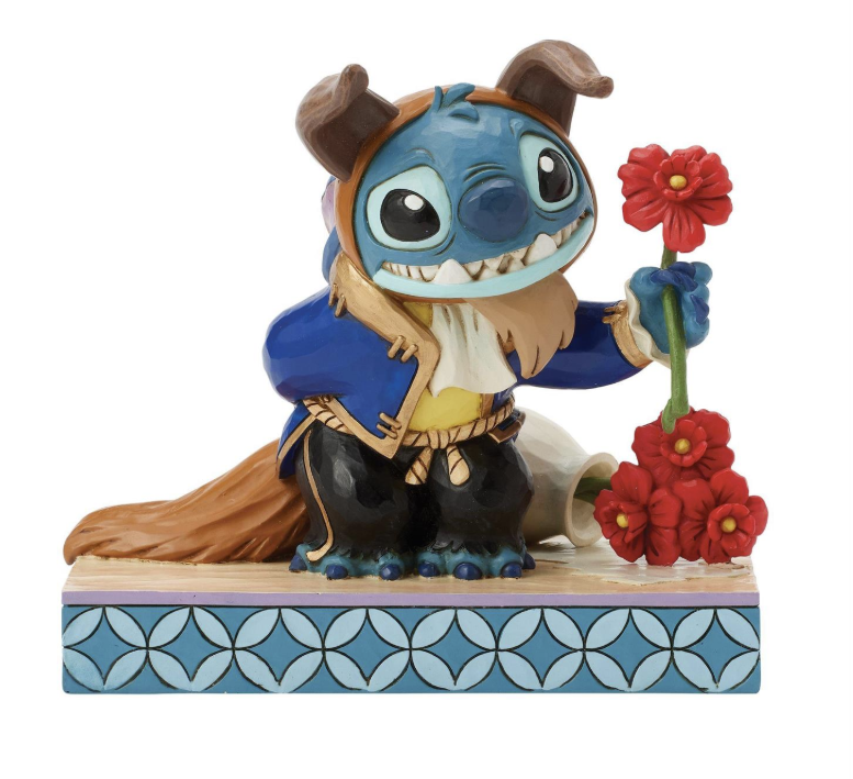 Stitch Dressed As Beast Figurine