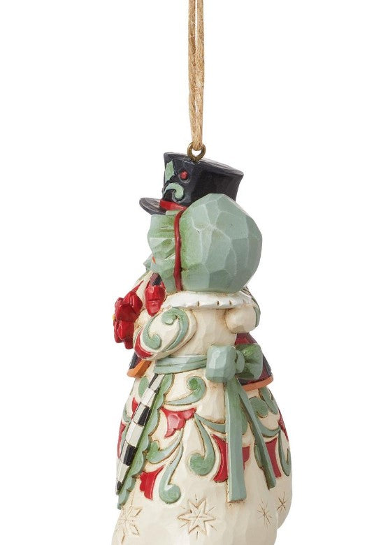 Highland Glen Snowman Mr&Mrs Ornament