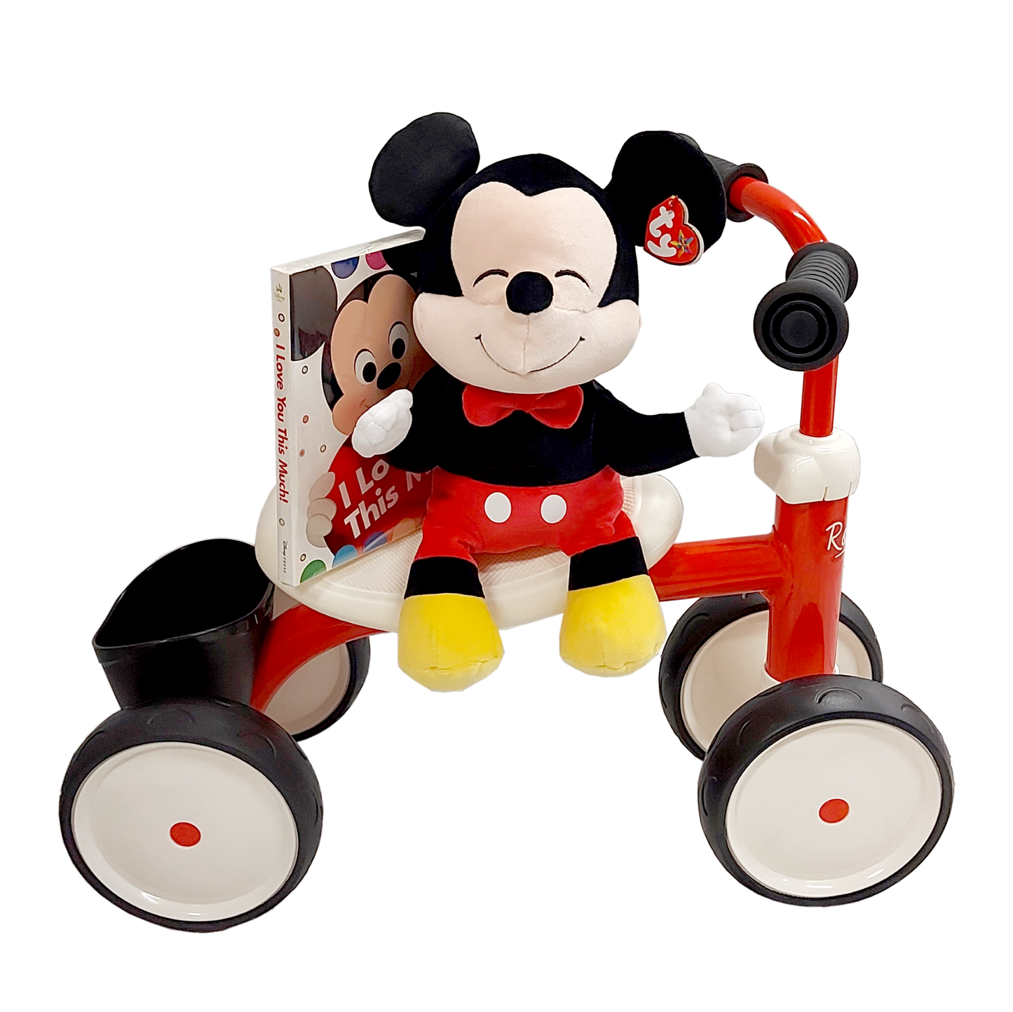 Smoby - Rookie Ride-on Red Gift basket