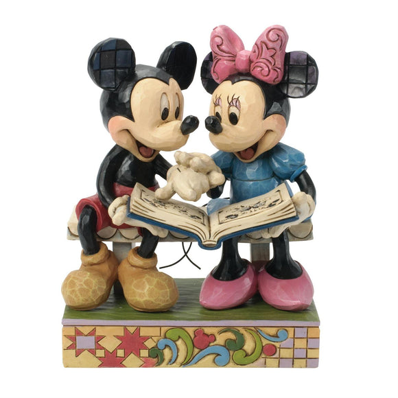 Mickey & Minnie Looking at Photos