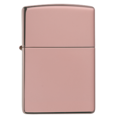 Classic High Polish Rose Gold - Zippo Lighter