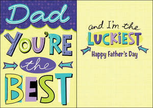 Hazy Jean "Best Dad" Card