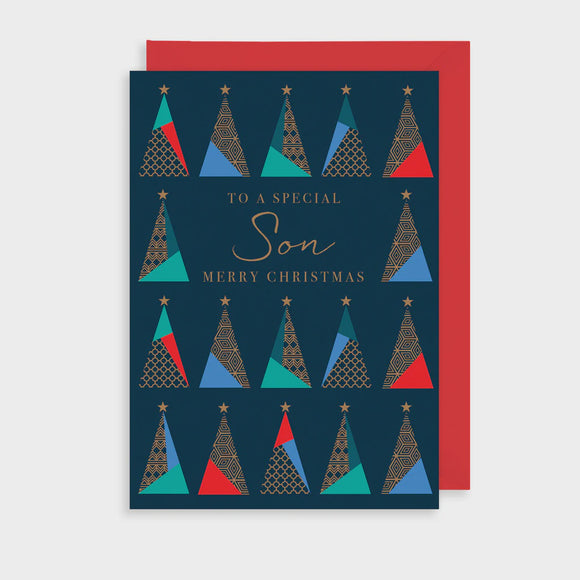 To A Special Son Christmas Card