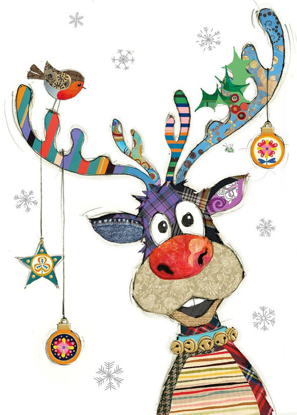 Rudolph Baubles Christmas Card