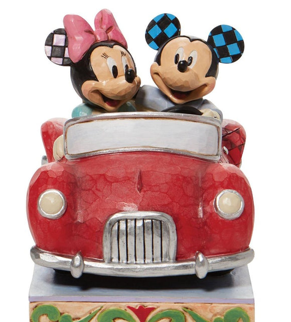Mickey and Minnie in Car