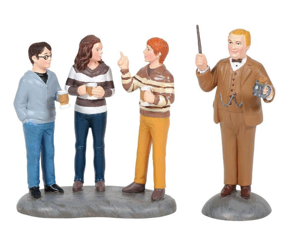 Professor Slughorn and the Trio Figurine