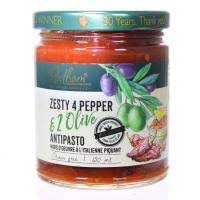 Rootham - Zesty 4 Pepper & 2 Olive Antipasto 250 ml
