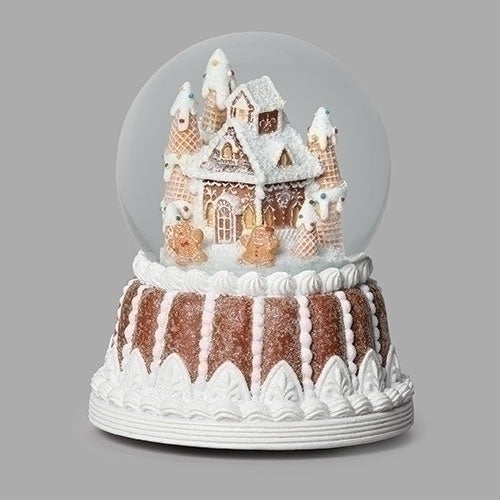 5.5"H Gingerbread Dome House