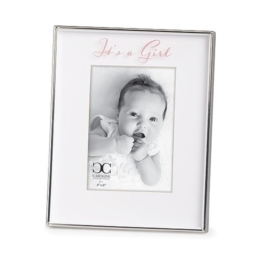 It's A Girl 4x6 Floating Frame
