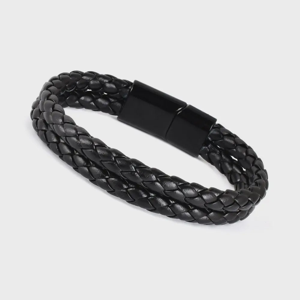 Genuine Cuff Leather Bracelet For Men & Women, Leather