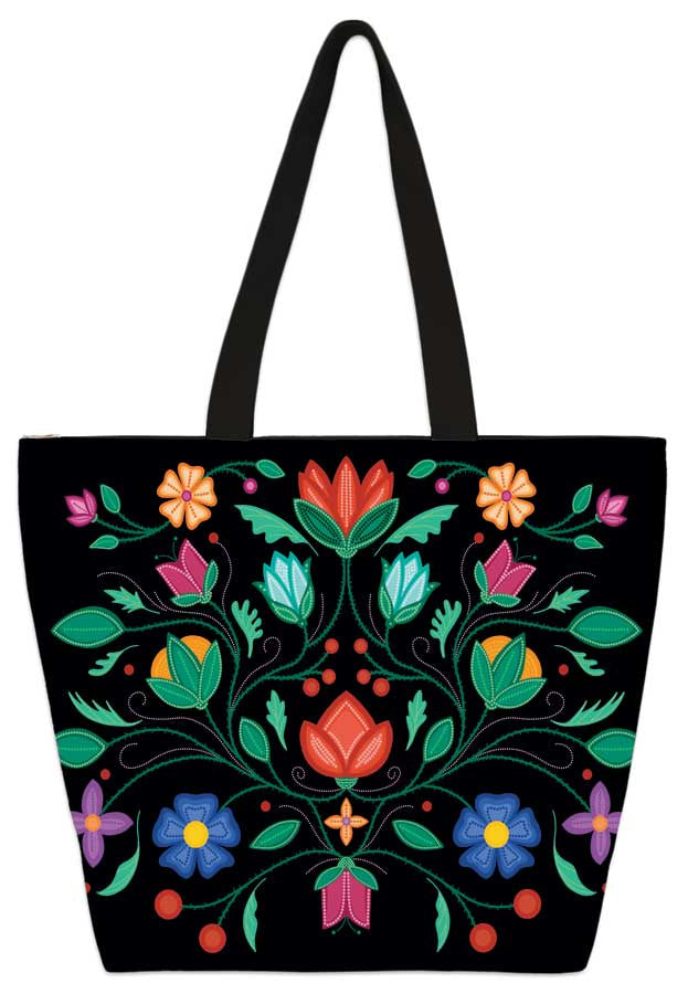 Petals of Ancestry Large Tote Bag