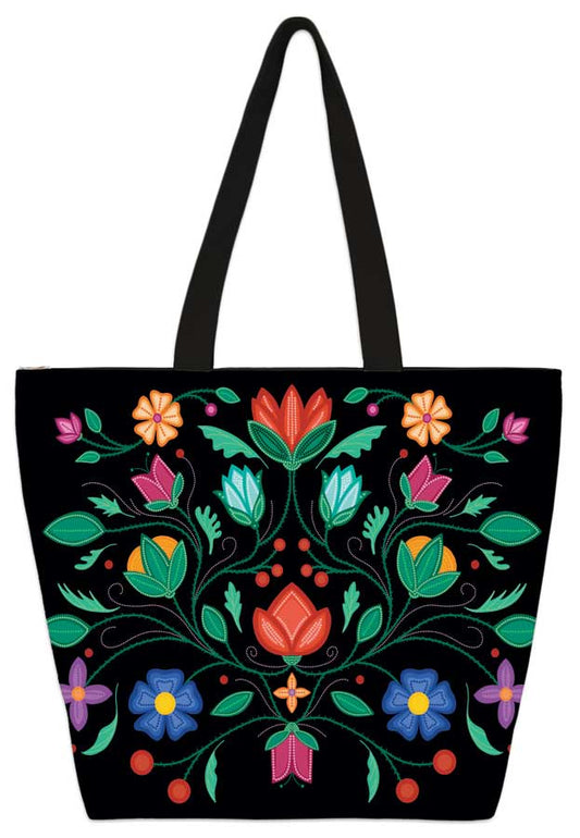 Petals of Ancestry Large Tote Bag