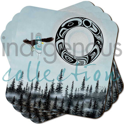Eagle Moon Coaster