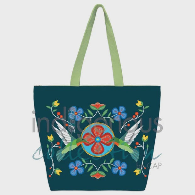 Hummingbirds Large Tote Bag