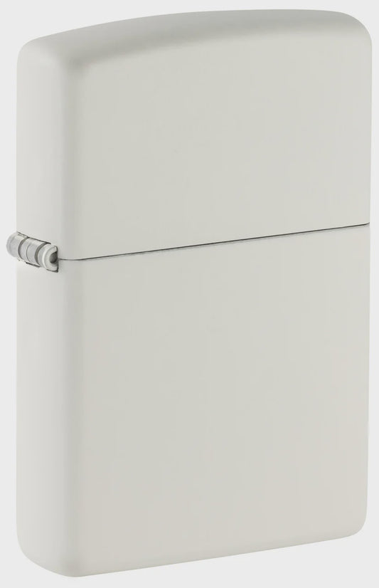 Classic White Matte Zippo Lighter
