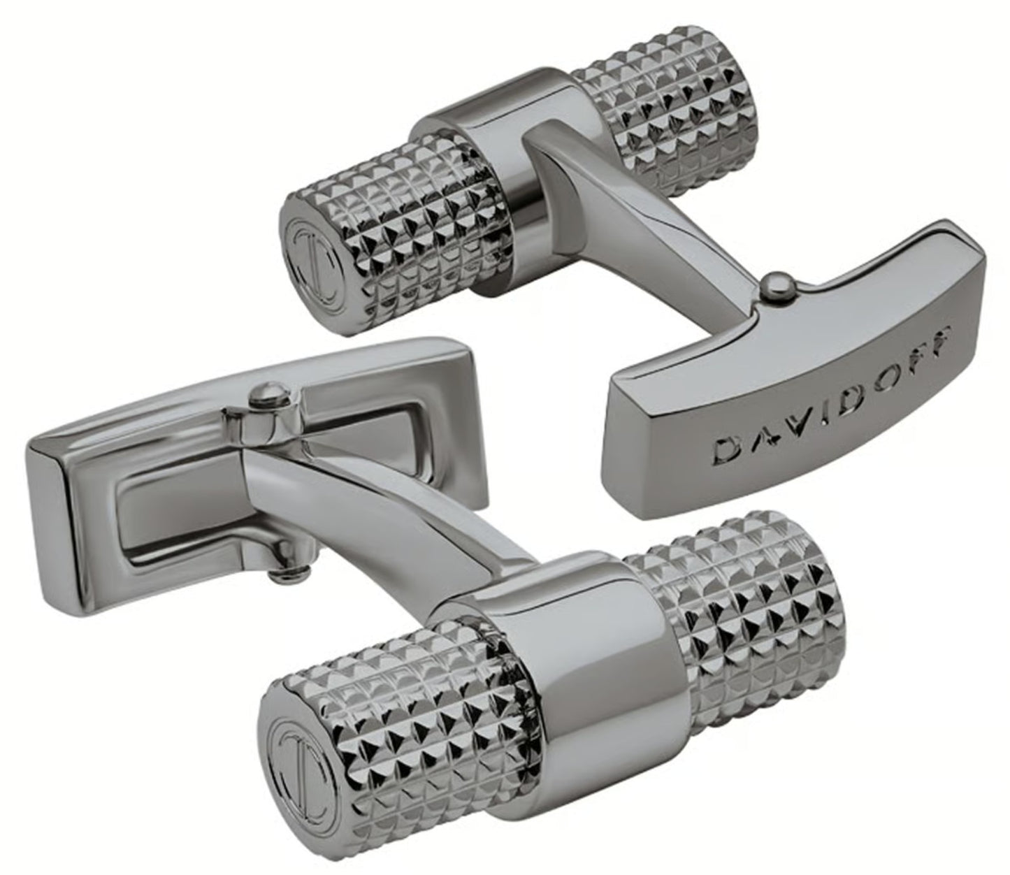 DAVIDOFF Grey Paris KnotSwiss Made Cufflinksdavid
