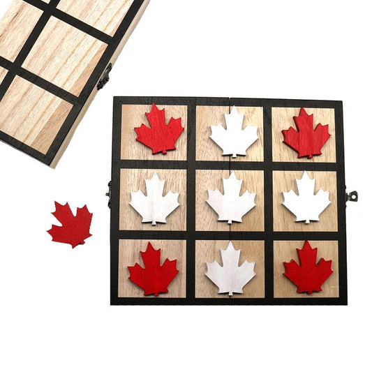 Canadian Travel Tic Tac Toe