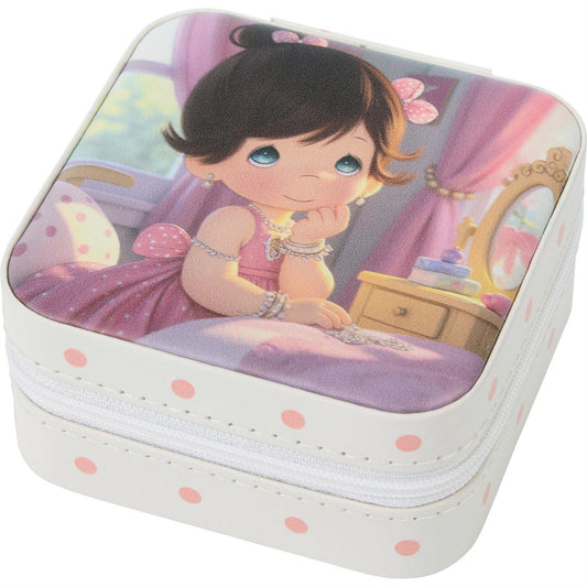 Precious Moments Little Girl Travel Jewelry Box