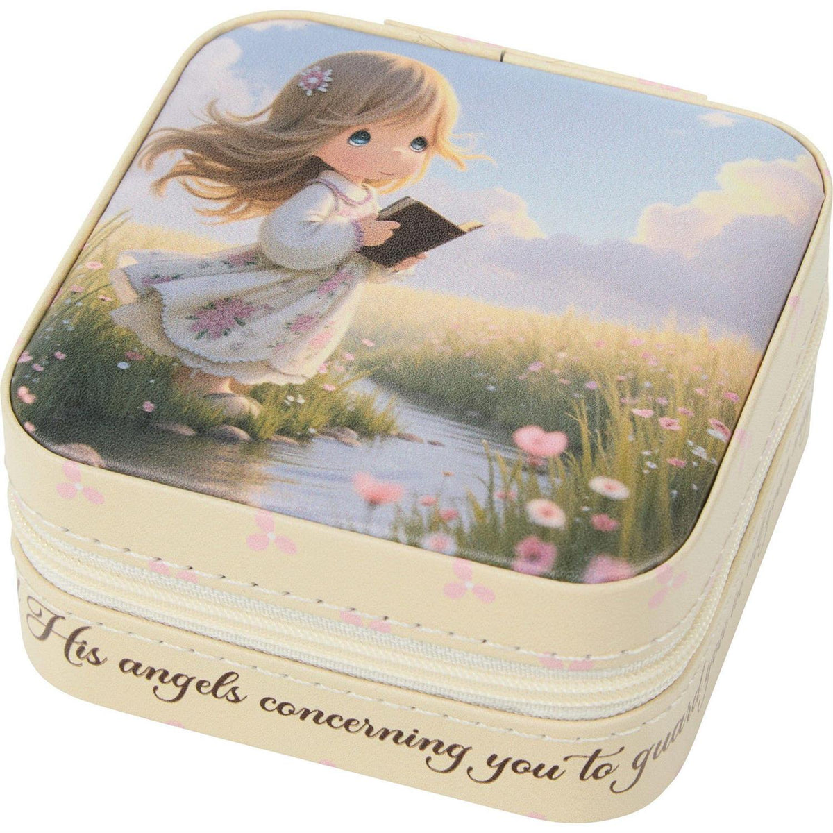 Religious Girl Travel Jewelry Box