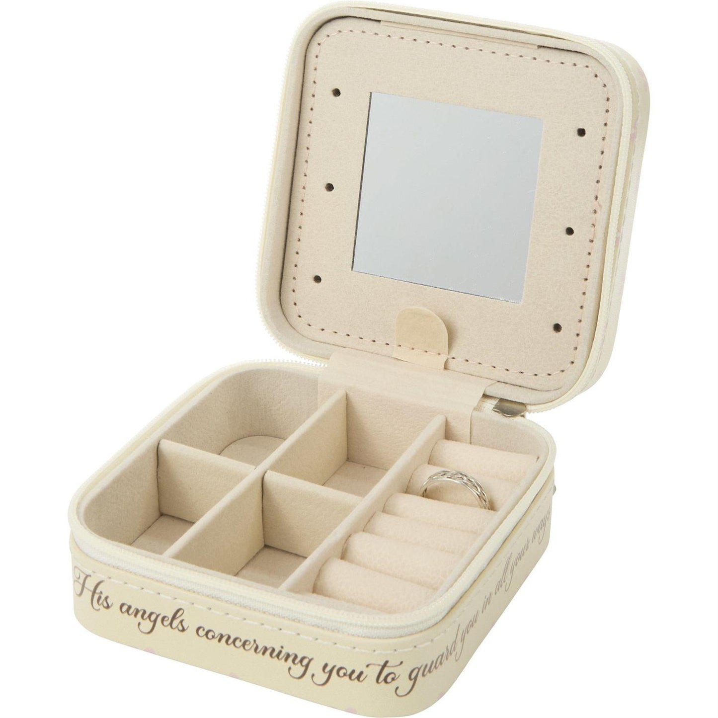 Religious Girl Travel Jewelry Box