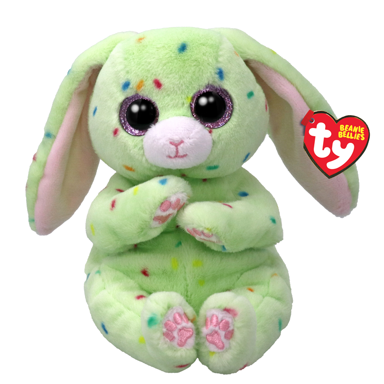 TY Fern Green  Bunny Plush