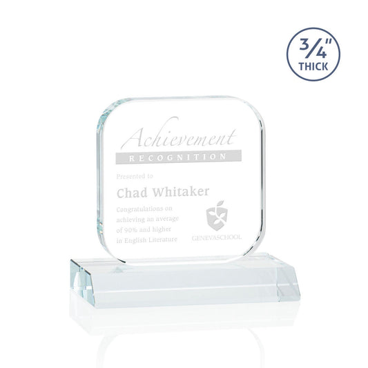 App Award - Clear 4"X4" (Engraving Included)