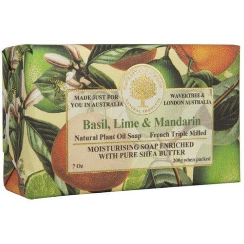 Wavertree & London Soap - Basil Lime Mandarin