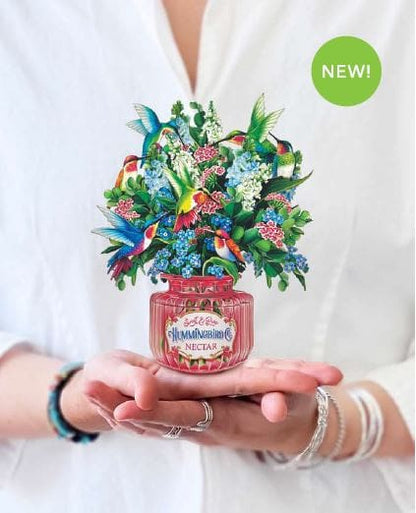Hummingbird Oasis Mini Pop-Up Card