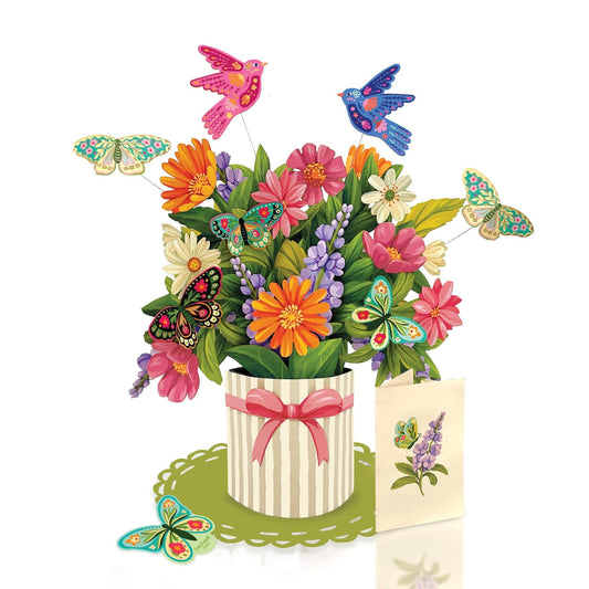 Enchanted Garden Mini Pop-Up Card