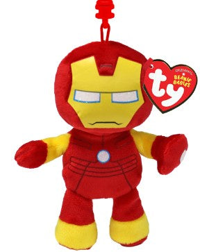 TY Beanie Babies Clip - Iron Man