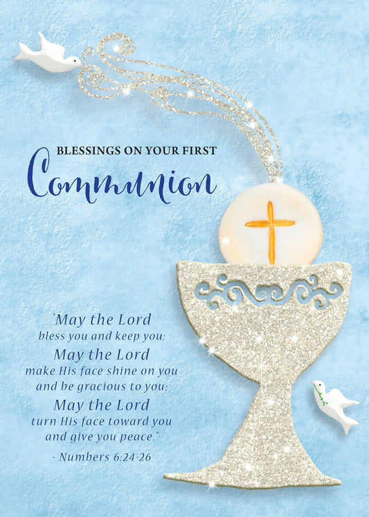 Blessings on Your First Communion Card