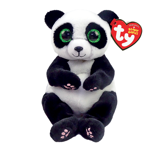 TY Black and White Panda Plush - Ying