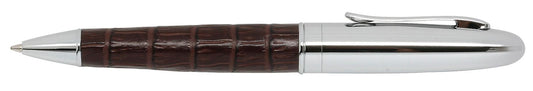 Burgundy Leather Wrap Ballpoint Zippo Pen