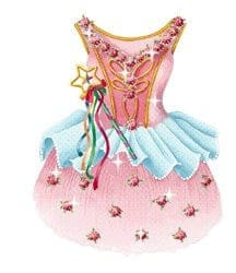 Ballerina Outfit Card