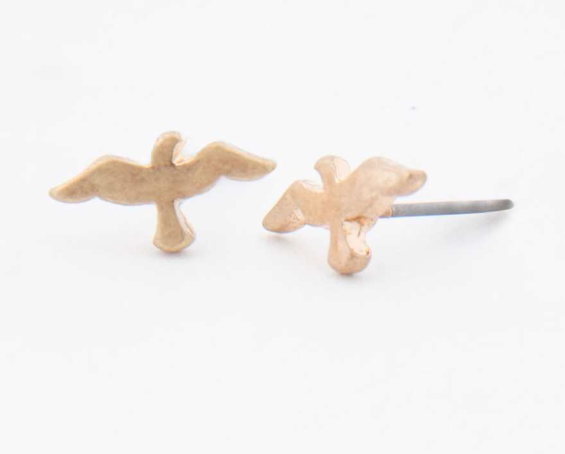 Seagull Stud Earrings