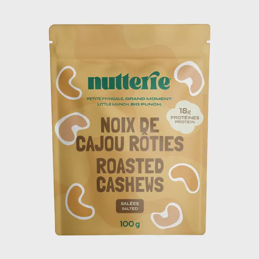 nutterie Roasted Cashews (Salted) (100g)
