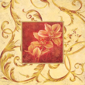 Orchid Portrait Greeting Card