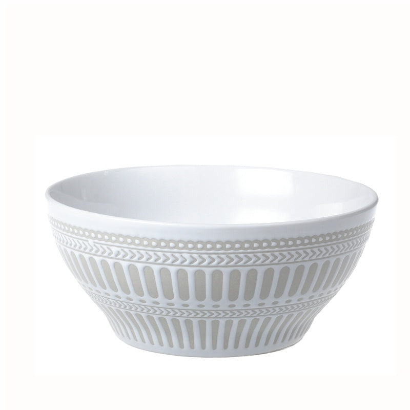 BATIK Serving Bowl (White)