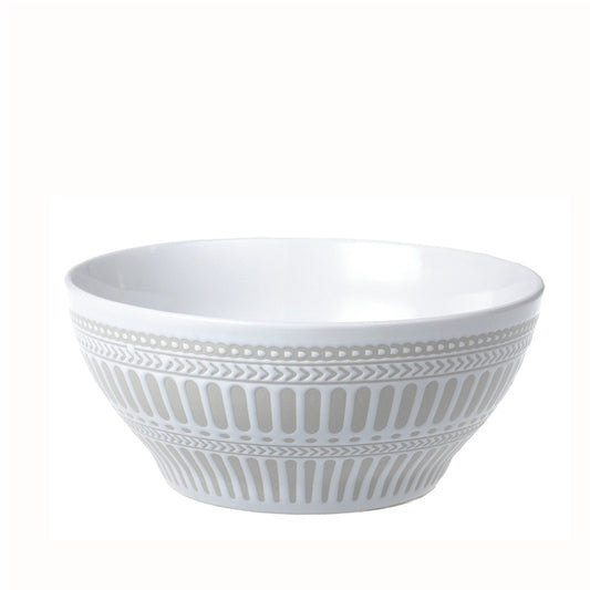 BATIK Serving Bowl (White)