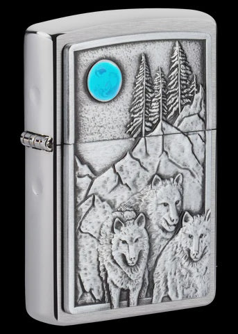 Wolf Pack Moon - Zippo Lighter