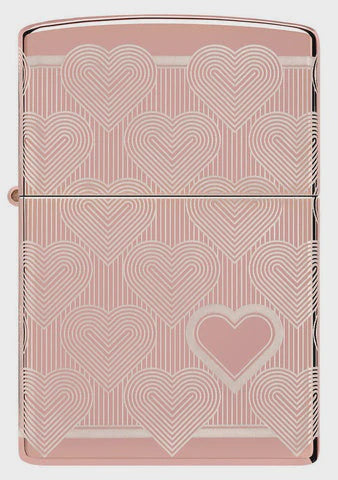 Zippo Heart Design