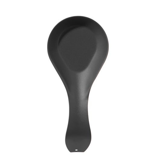 Black Curved Spoon Rest