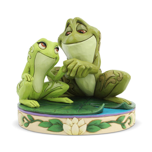 Tiana and Naveen as Frogs Figurine