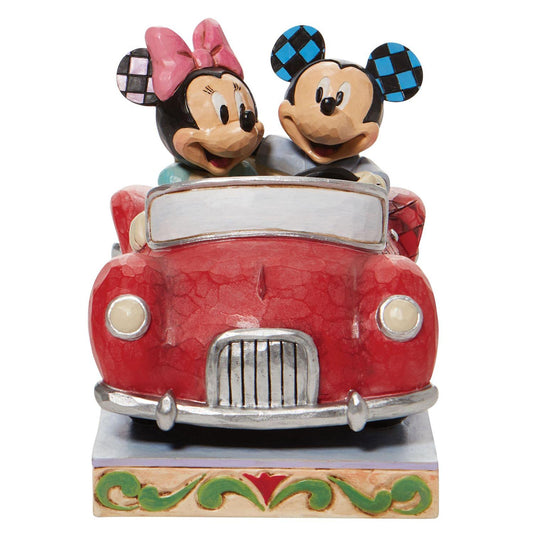 Mickey and Minnie in Car