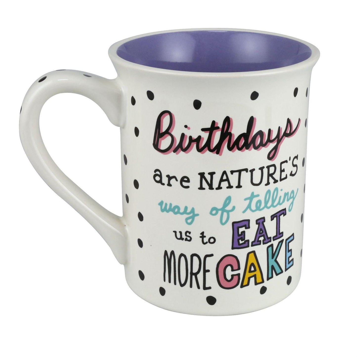 ONIM Birthday Eat Cake Mug 16 oz