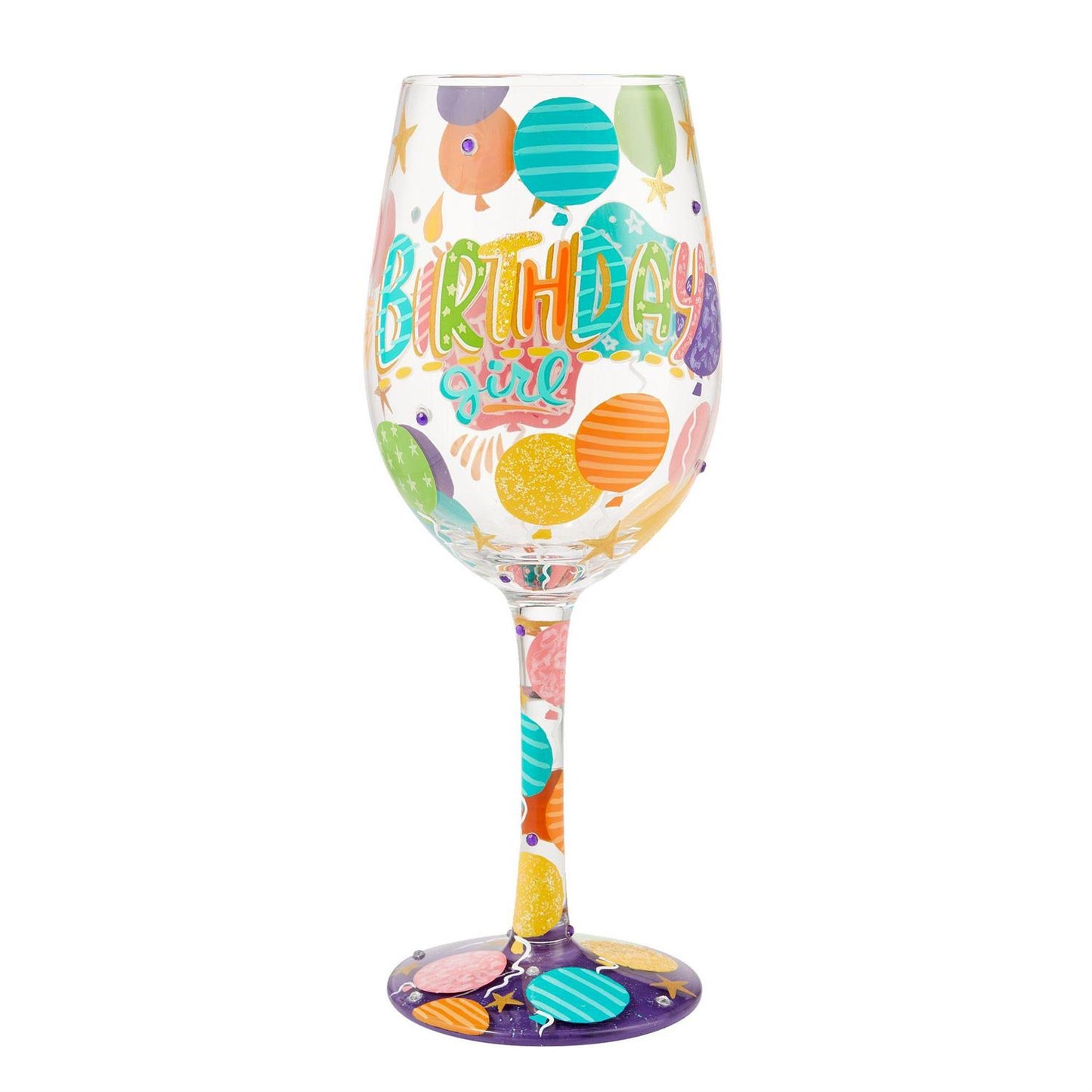 "Birthday Girl" Wine Glass